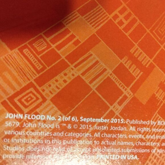 Boom Studios John Flood Comic Book #2 of 6 2015 - Picture 6 of 6